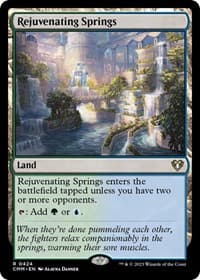 Rejuvenating Springs from Commander Masters