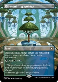 Rejuvenating Springs (Borderless) from Commander Masters
