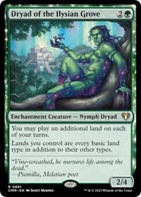 Dryad of the Ilysian Grove from Commander Masters