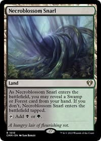 Necroblossom Snarl from Commander Masters