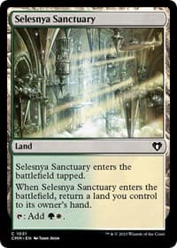 Selesnya Sanctuary from Commander Masters