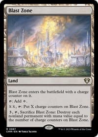 Blast Zone from Commander Masters