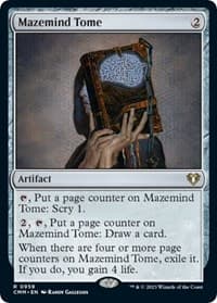 Mazemind Tome from Commander Masters