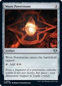 Worn Powerstone from Commander Masters