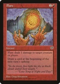 Flare from Mirage