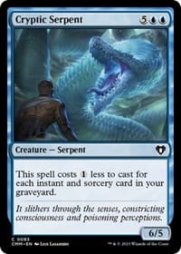 Cryptic Serpent from Commander Masters