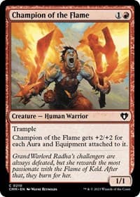 Champion of the Flame from Commander Masters