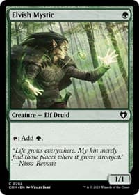 Elvish Mystic from Commander Masters