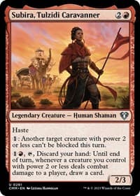 Subira, Tulzidi Caravanner from Commander Masters