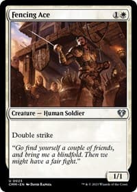 Fencing Ace from Commander Masters
