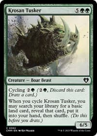 Krosan Tusker from Commander Masters