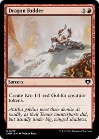 Dragon Fodder from Commander Masters