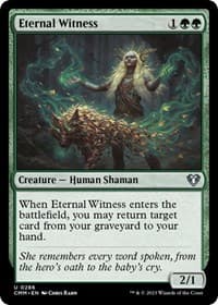Eternal Witness from Commander Masters