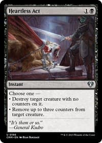 Heartless Act from Commander Masters