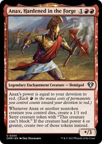 Anax, Hardened in the Forge from Commander Masters