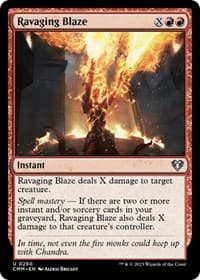 Ravaging Blaze from Commander Masters