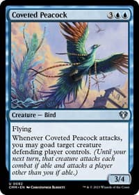 Coveted Peacock from Commander Masters