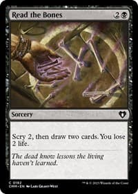 Read the Bones from Commander Masters