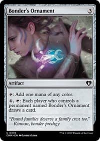 Bonder's Ornament from Commander Masters