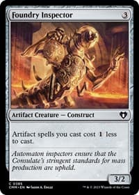 Foundry Inspector from Commander Masters