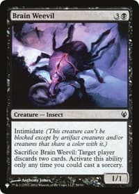 Brain Weevil from The List Reprints