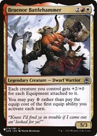 Bruenor Battlehammer from The List Reprints