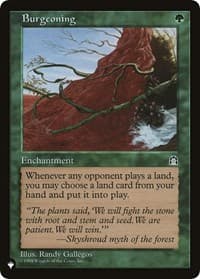 Burgeoning from The List Reprints