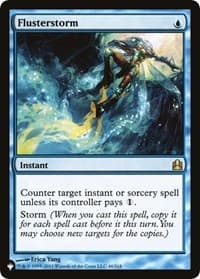 Flusterstorm from The List Reprints