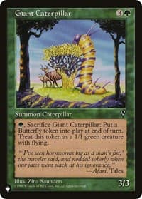 Giant Caterpillar from The List Reprints