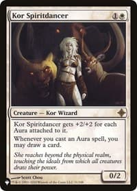Kor Spiritdancer from The List Reprints