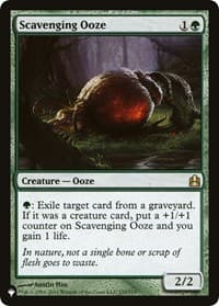 Scavenging Ooze from The List Reprints