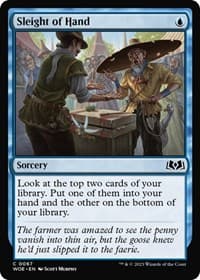Sleight of Hand from Wilds of Eldraine