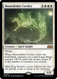 Moonshaker Cavalry from Wilds of Eldraine