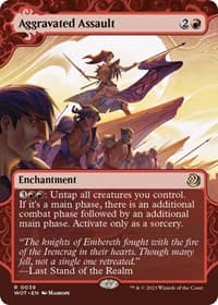 Aggravated Assault from Wilds of Eldraine: Enchanting Tales