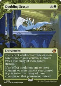 Doubling Season from Wilds of Eldraine: Enchanting Tales
