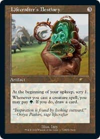 Lifecrafter's Bestiary (Retro Frame) from WPN & Gateway Promos
