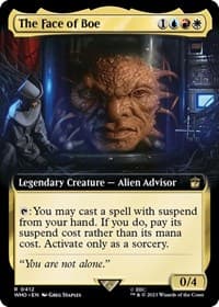 The Face of Boe (Extended Art) from Universes Beyond: Doctor Who