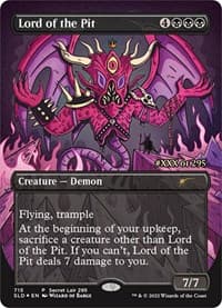 Lord of the Pit (Serial Numbered) from Secret Lair Drop Series