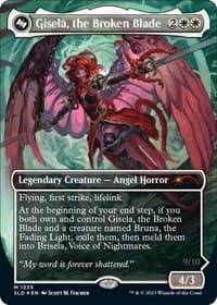 Gisela, the Broken Blade (Display Commander) - Thick Stock from Secret Lair Drop Series
