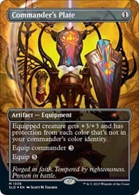Commander's Plate (1339) from Secret Lair Drop Series