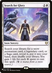 Search for Glory from The List Reprints