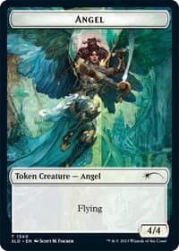 Angel (SLD) // Soldier (GRN) Double-sided Token from Secret Lair Drop Series