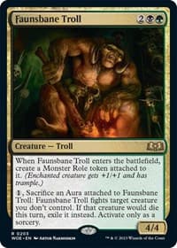 Faunsbane Troll from Wilds of Eldraine