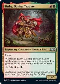 Ruby, Daring Tracker from Wilds of Eldraine
