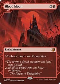 Blood Moon from Wilds of Eldraine: Enchanting Tales