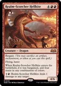 Realm-Scorcher Hellkite from Wilds of Eldraine