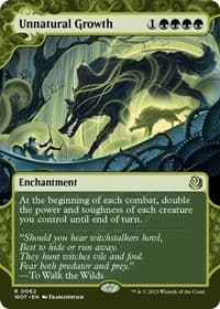 Unnatural Growth from Wilds of Eldraine: Enchanting Tales