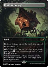 Restless Cottage (Borderless) from Wilds of Eldraine