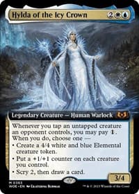 Hylda of the Icy Crown (Extended Art) from Wilds of Eldraine