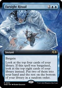 Farsight Ritual (Extended Art) from Wilds of Eldraine
